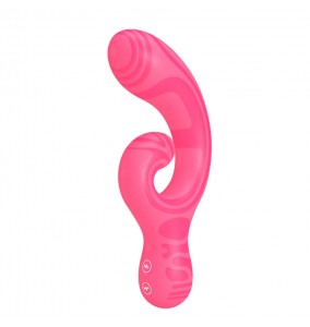 PRETTY LOVE - VERITY Pattern Dual-Motor Vibration Massager (Chargeable - Red Rose)